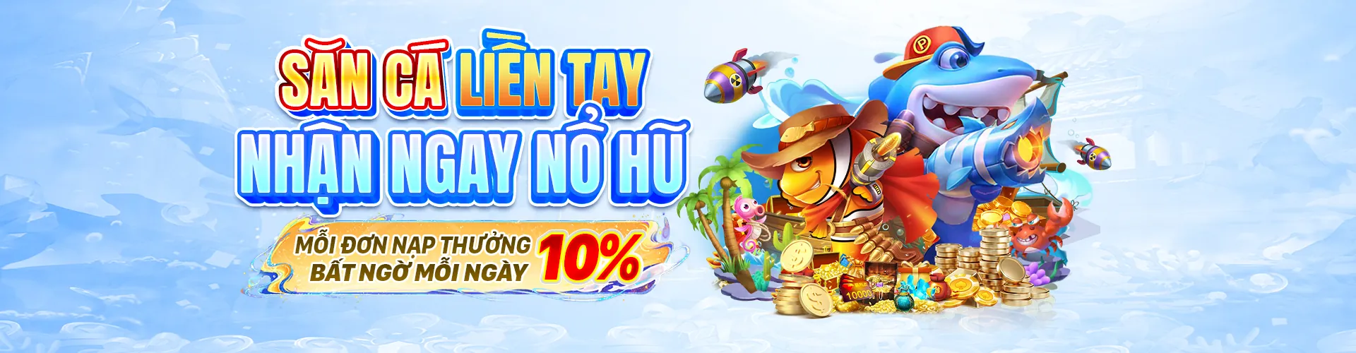 Hình ảnh chính hướng dẫn chơi bắn cá và nổ hũ tại banca30 nổ hũ